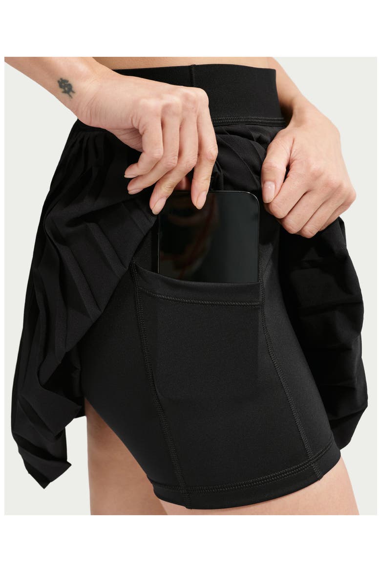Victory Tennis Skort, Alternate, color, BLACK/ WHITE