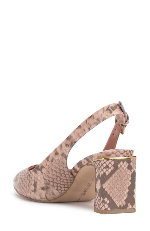 Vince Camuto Hamden Pointed Toe Slingback Pump In Pale Pink