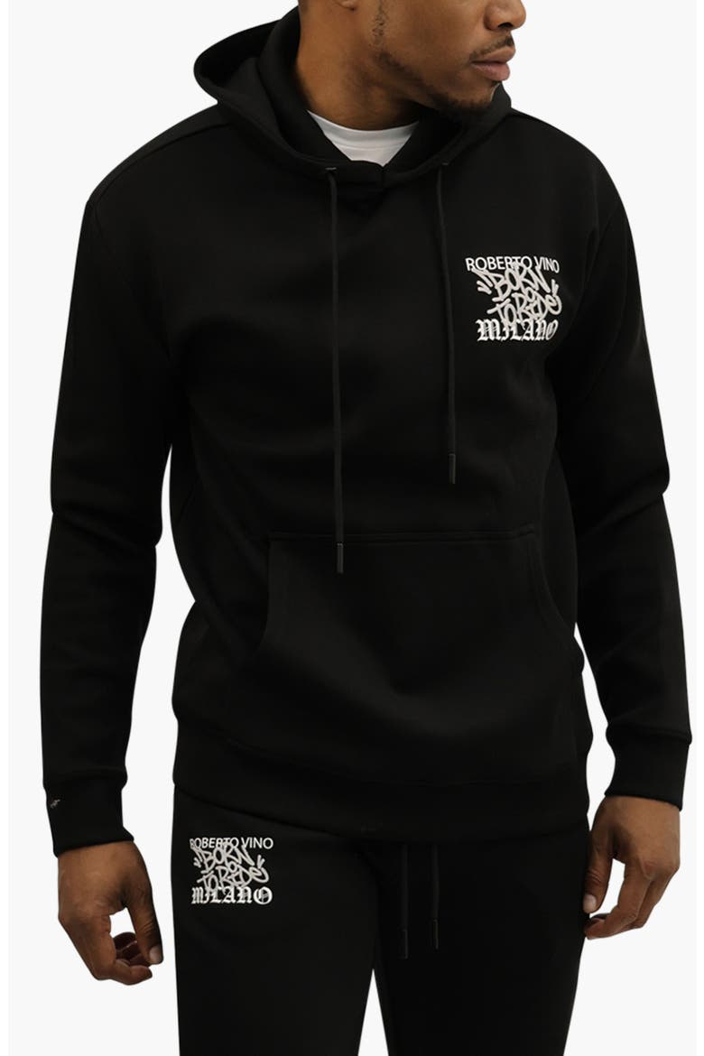 Born to Ride Premium Blend Hoodie, Main, color, Black