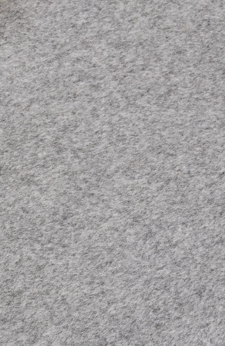 Open Edit Wrap Robe Coat, Alternate, color, Grey Heather