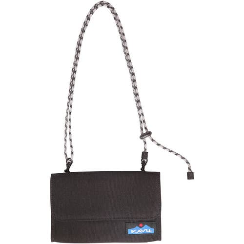Kavu Islamorada Cross Body Wallet In Black