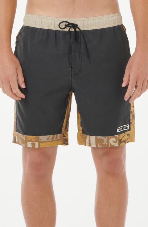 Aots Williams Tie Waist Swim Trunks
