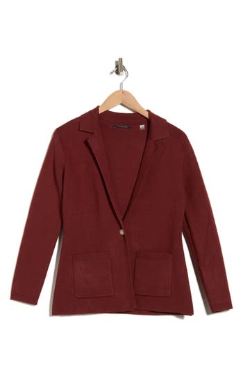 T Tahari Sweater Jacket In Brown