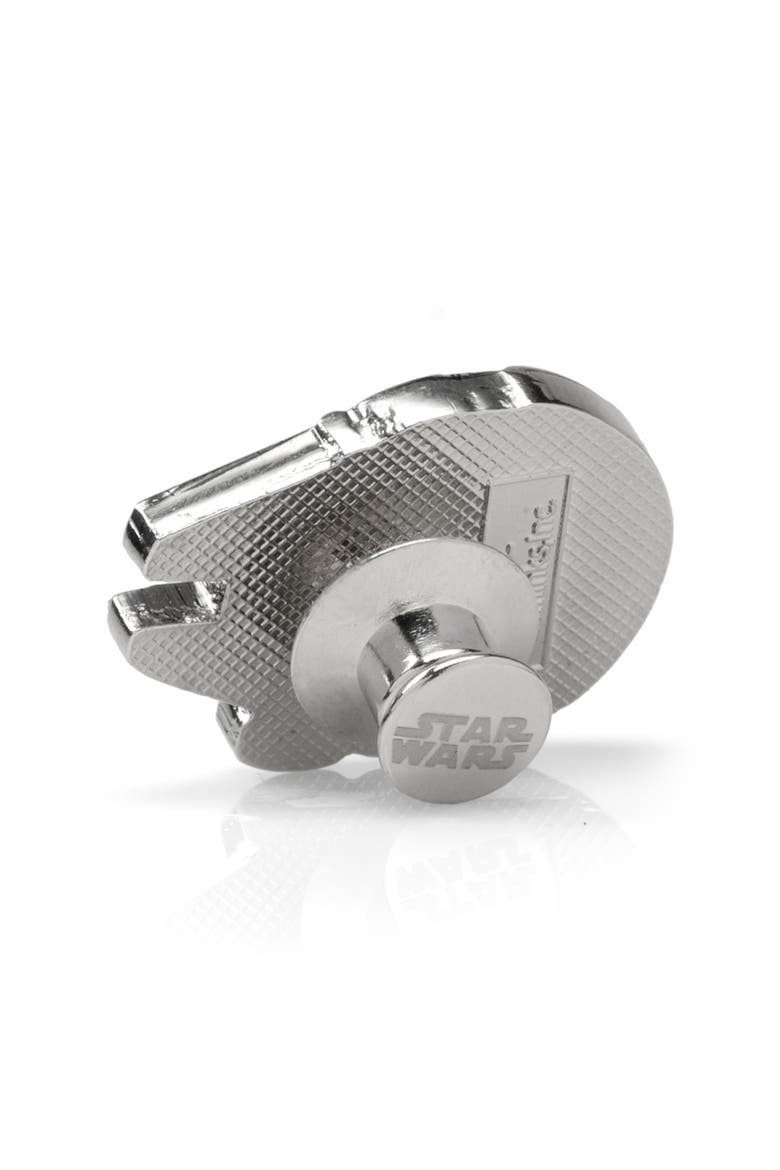 Star Wars™ Millennium Falcon Lapel Pin, Alternate, color, WHITE