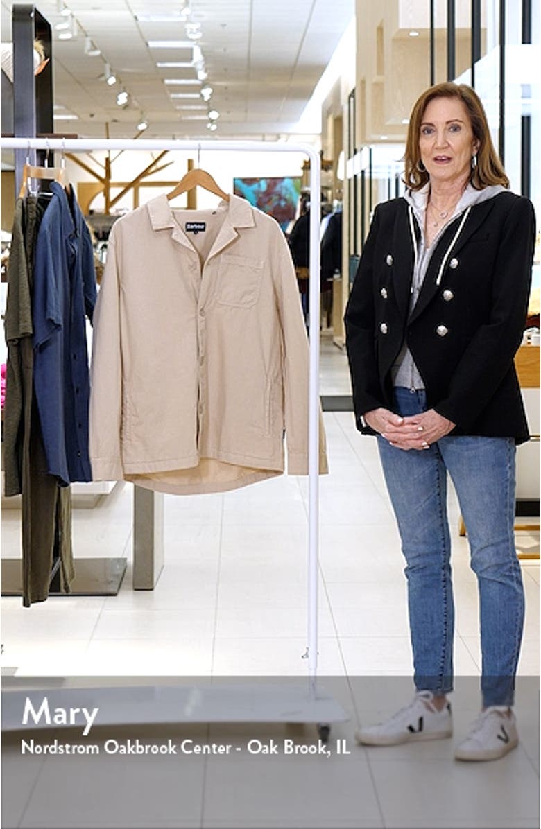 Melonby Cotton & Linen Overshirt, sales video thumbnail