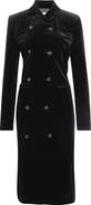 Khaite Rolon Cotton Velvet Coat
