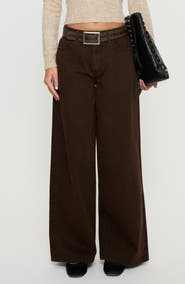 Princess Polly Naylor Mid Rise Wide Leg Jeans