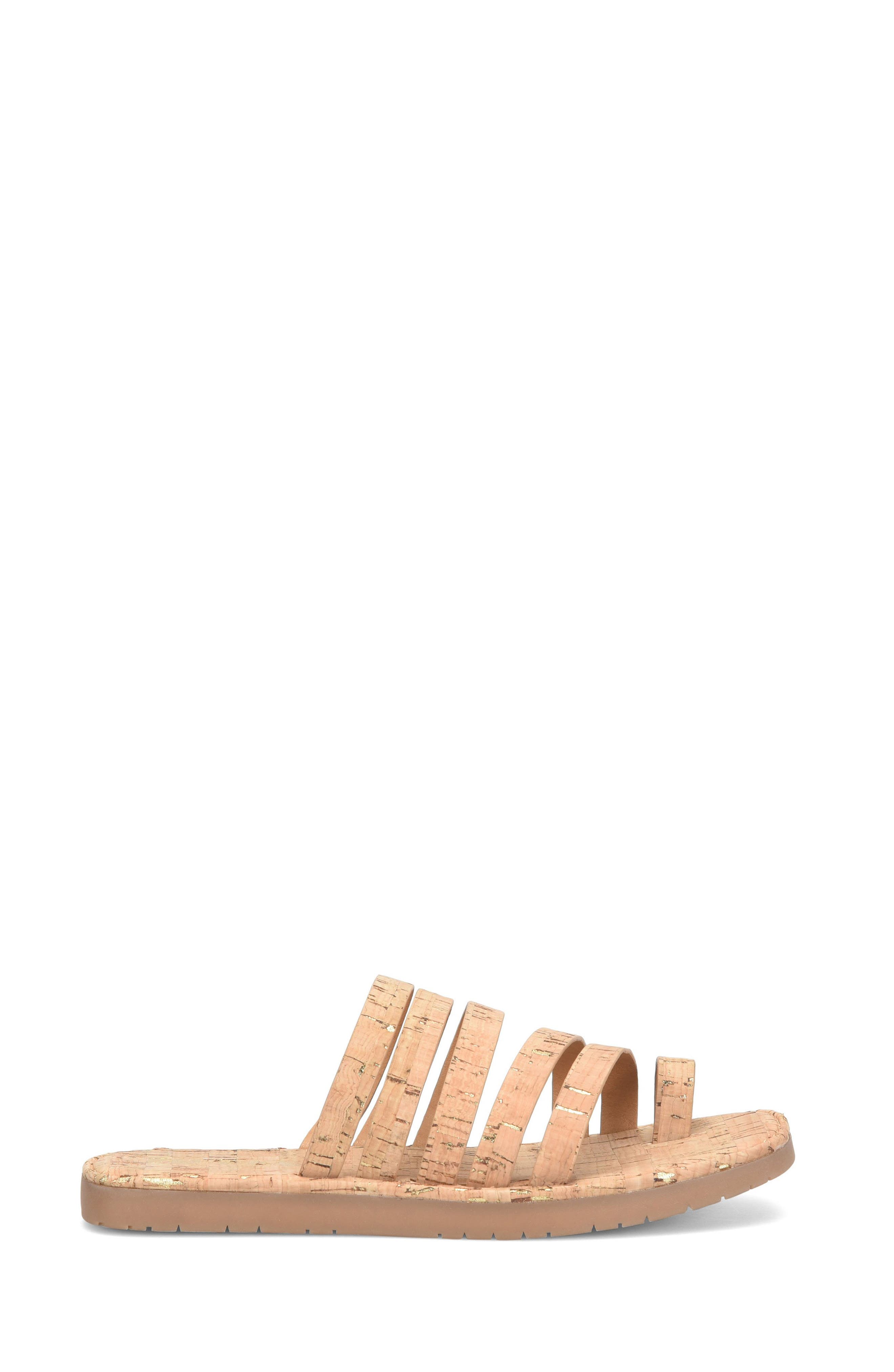 Marisol Toe Loop Slide Sandal, Alternate, color, CORK