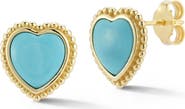 SPHERA MILANO Heart Stud Earrings