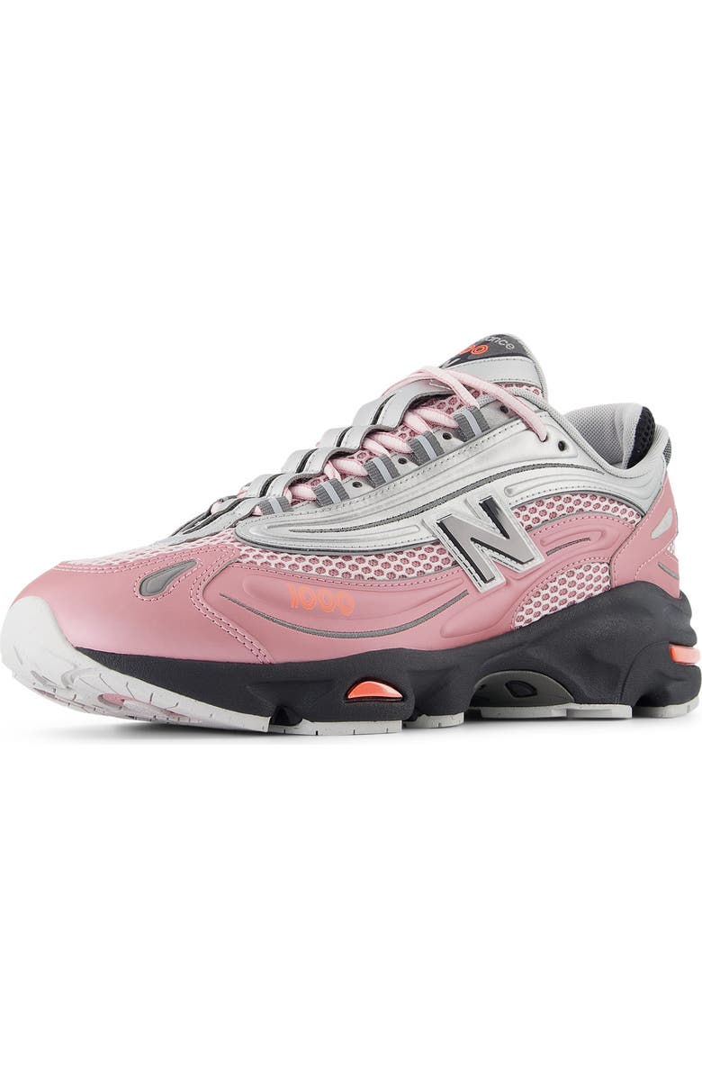 New Balance 1000 Sneaker, Alternate, color, Pink Taffy/ Silver Metallic