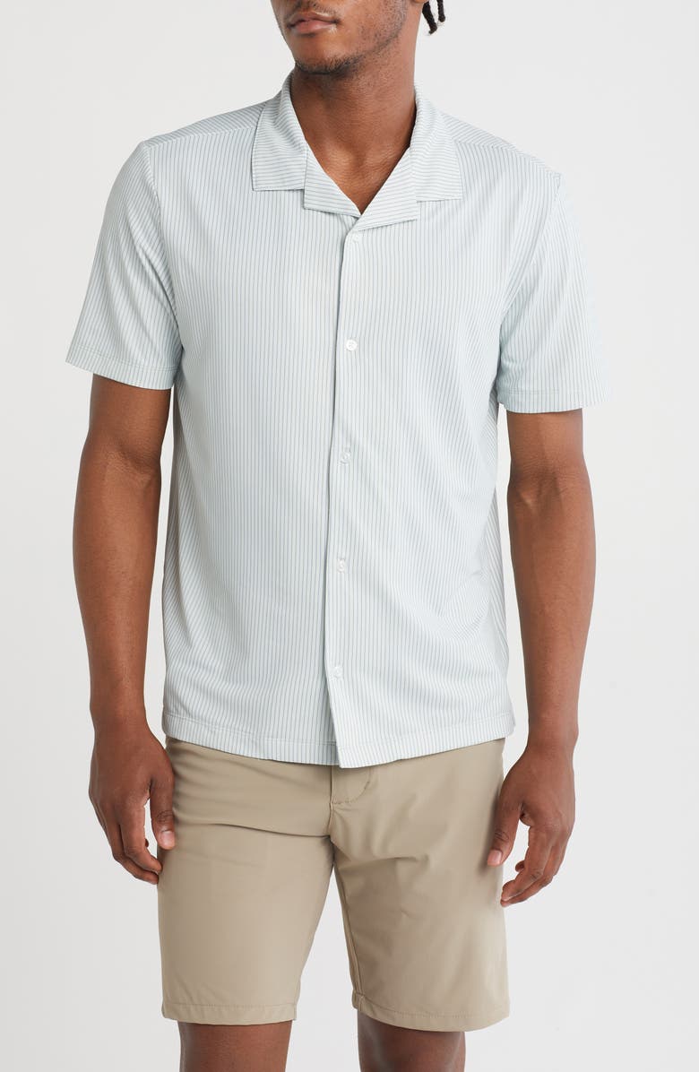 Kenneth Cole Short Sleeve Camp Shirt, Main, color,