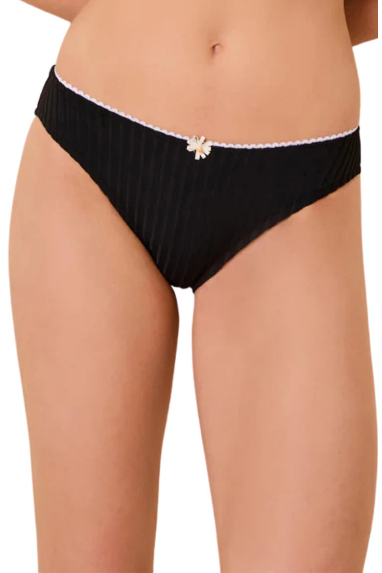 The Daphne Bikini Bottoms, Main, color, NOIR