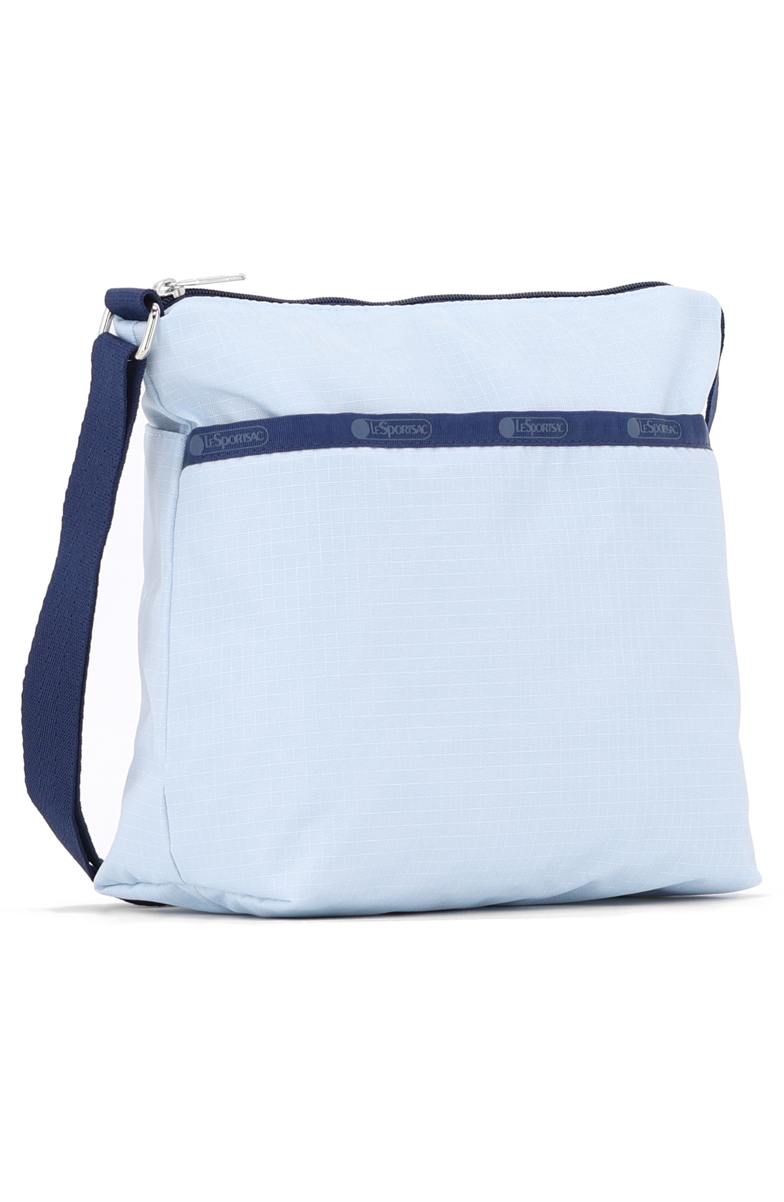 Cleo Small Crossbody Bag, Alternate, color, ICE BLUE/DEEP NAVY