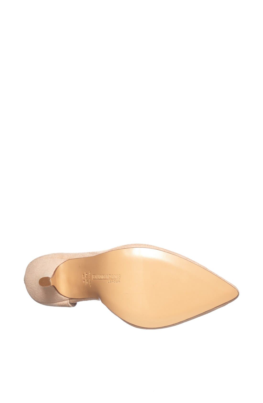 'Detroit' Pointy Toe Pump, Alternate, color, PEACH
