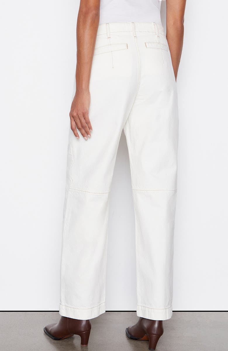 FRAME High Waist Relaxed Cotton Pants, Alternate, color, 