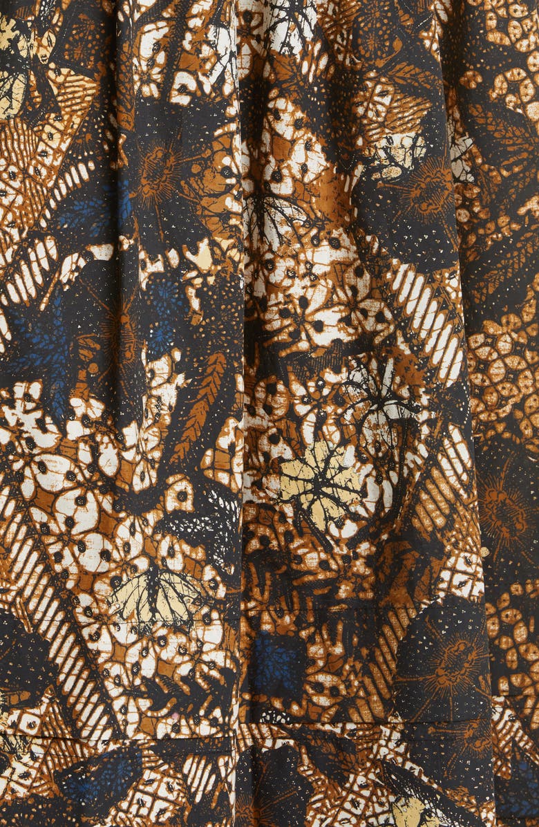 Ulla Johnson Isabela Floral Print A-Line Dress, Alternate, color, 