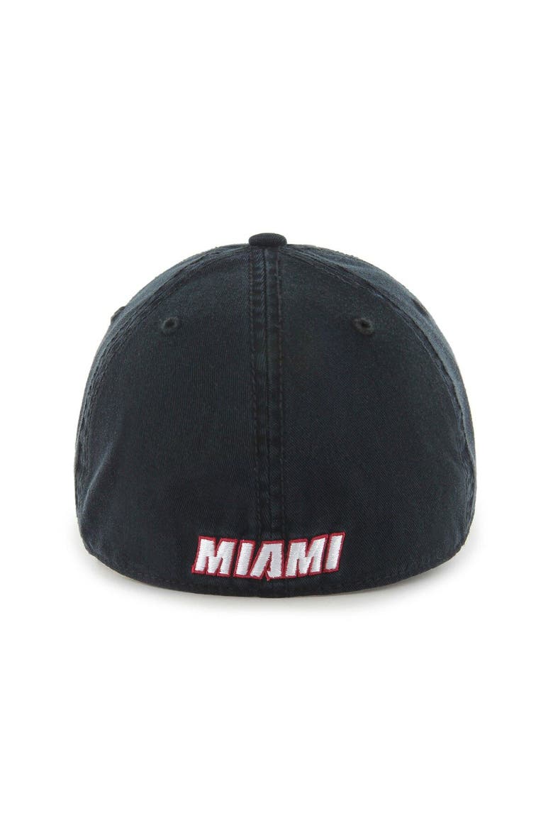 Men's '47 Black Miami Heat  Classic Franchise Fitted Hat, Alternate, color, Black