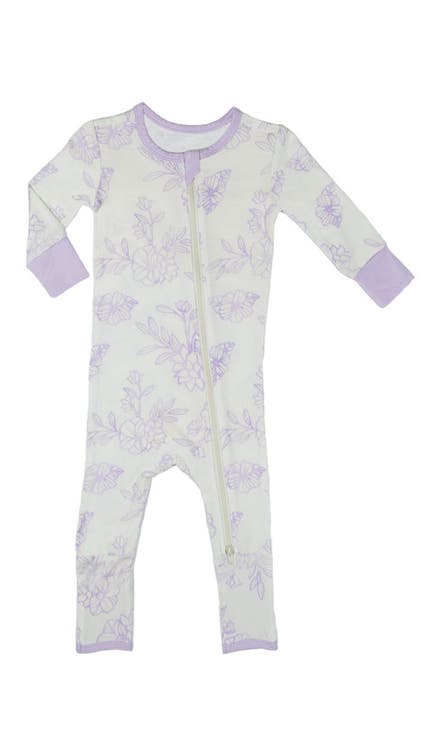 Convertible Romper Fitted Long Sleeve Pajama