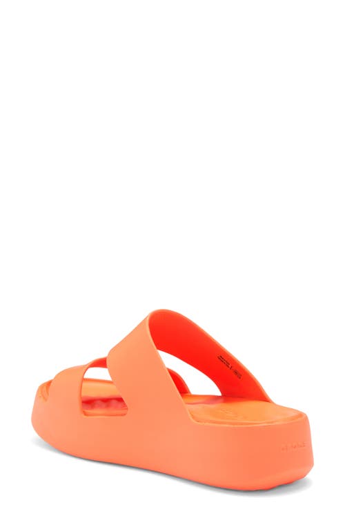 Crocs Getaway Platform H-strap Sandales Femmes Sunkissed 38 In Sunkissed