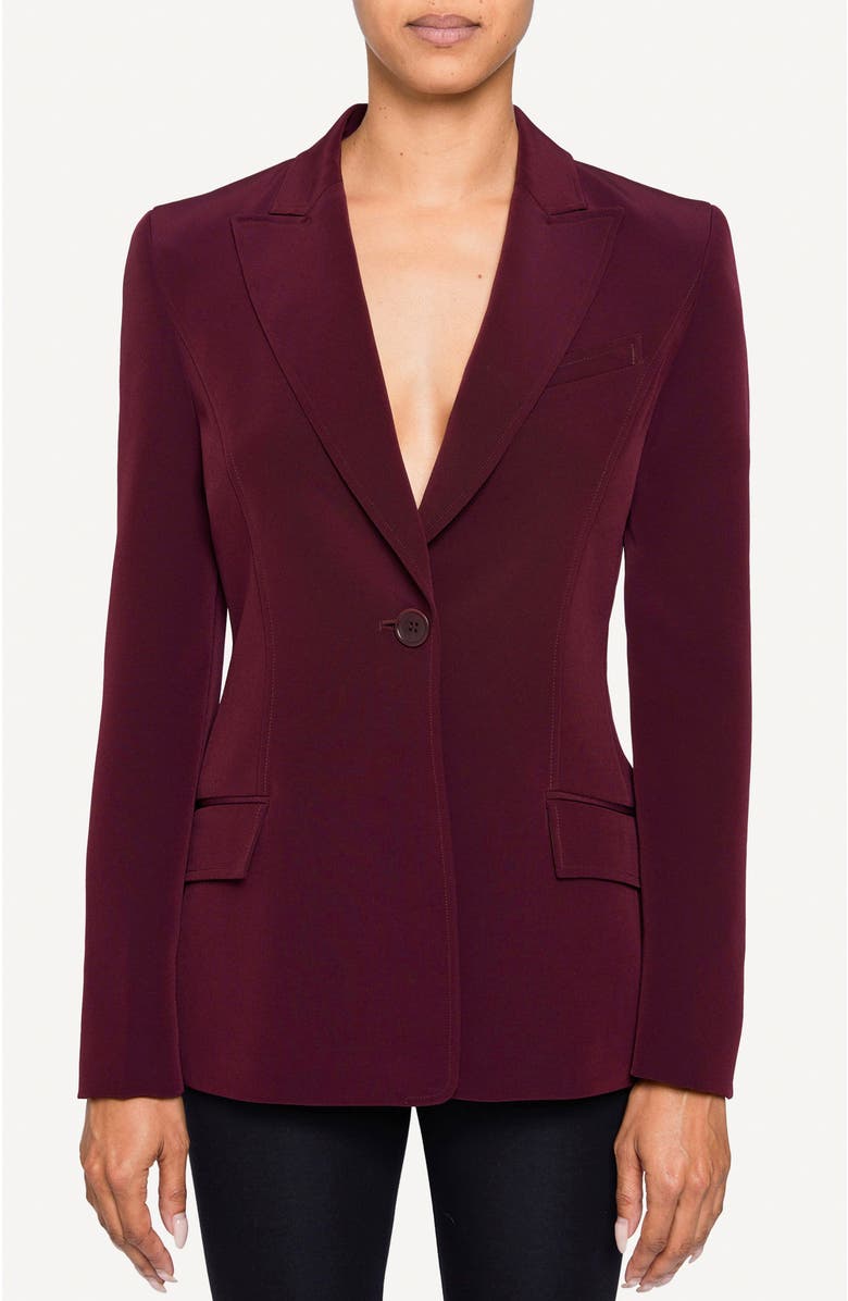 Santorelli JESS Peak Lapel Jacket, Main, color, 