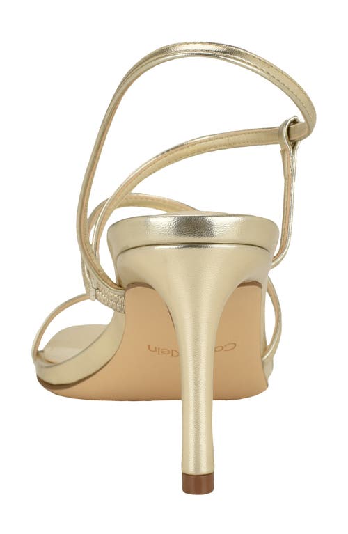 Calvin Klein Hadlee Sandal In Gold