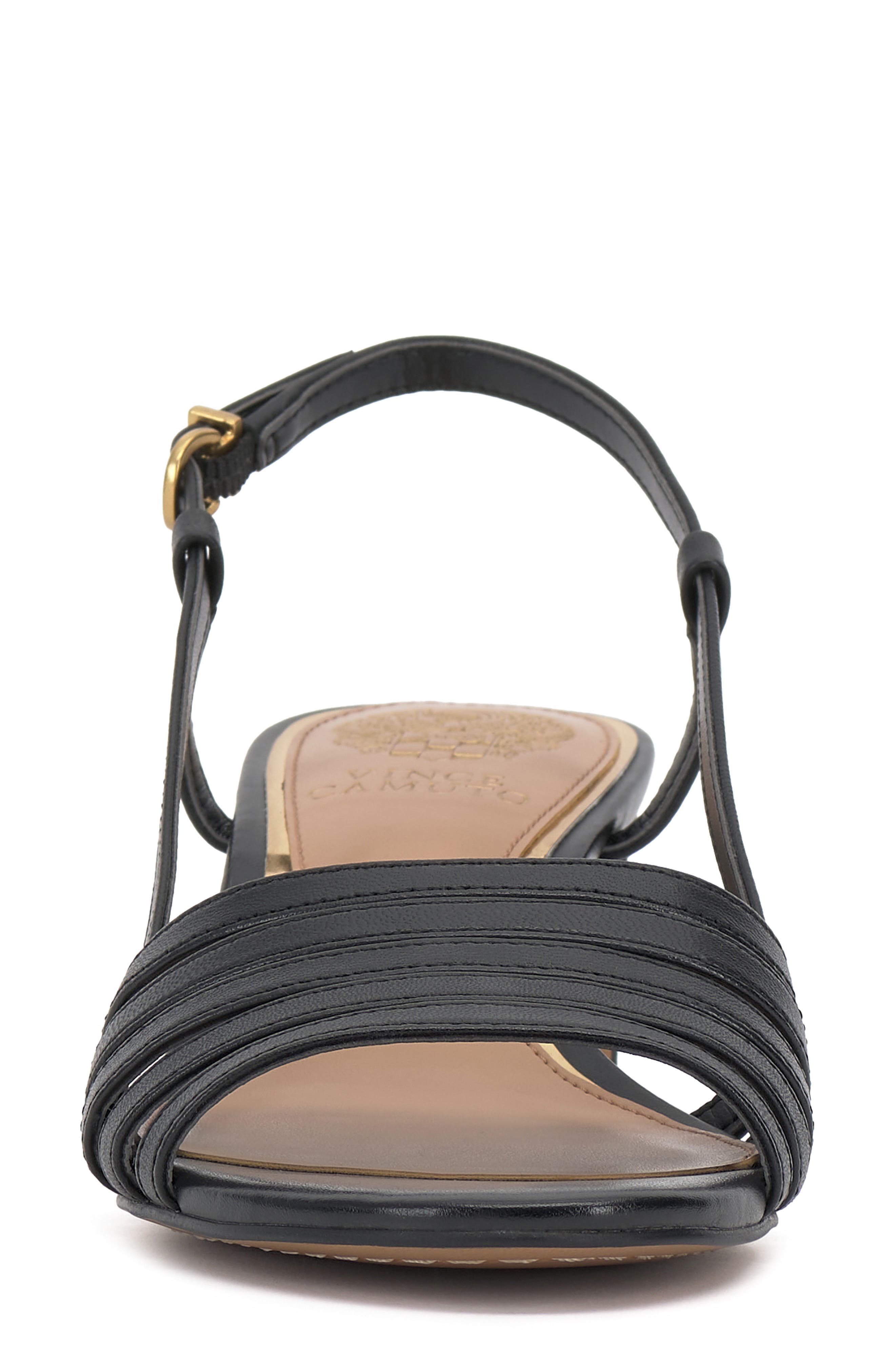 Vince Camuto Layton Slingback Sandal, Alternate, color, Black