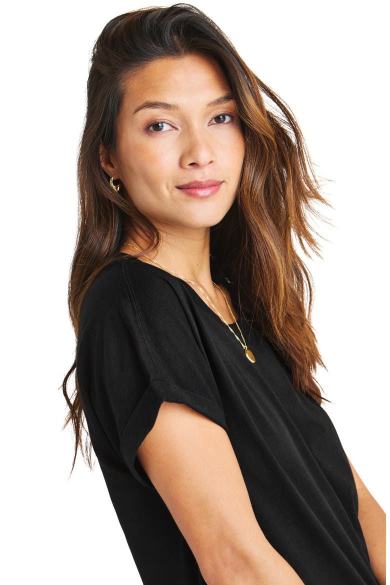 Skye T-Shirt, Alternate, color, BLACK