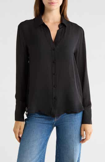 Hailie Flocked Back Shirt