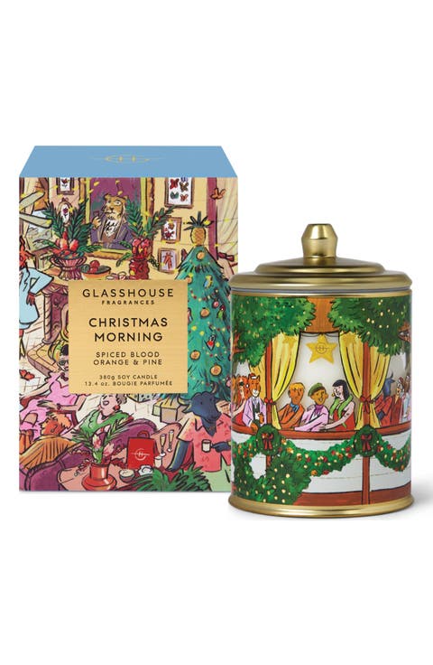 Christmas Morning Spiced Blood Orange & Pine Candle (Limited Edition)