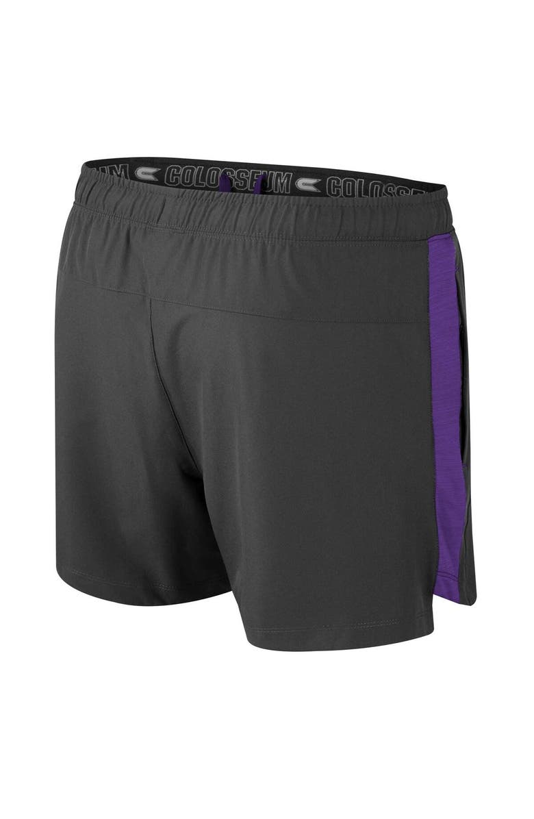 COLOSSEUM Men's Colosseum Charcoal TCU Horned Frogs Langmore Shorts, Alternate, color, Charcoal