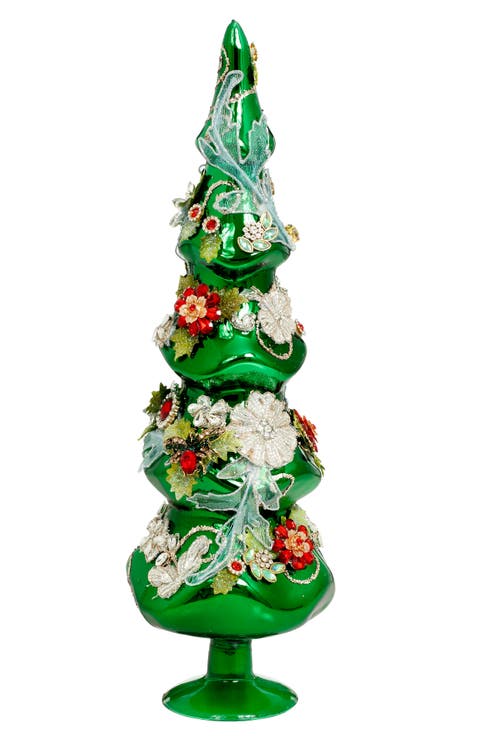 Jeweled Tree, Green, Large
