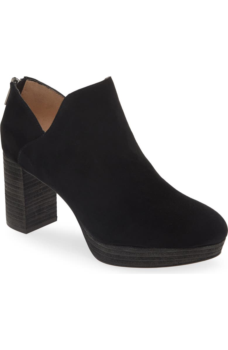 Pelle Moda Lesia Platform Bootie, Main, color, Black
