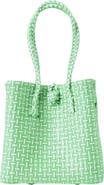 Sarah Stewart Mini Ella Handwoven Recycled Plastic Tote