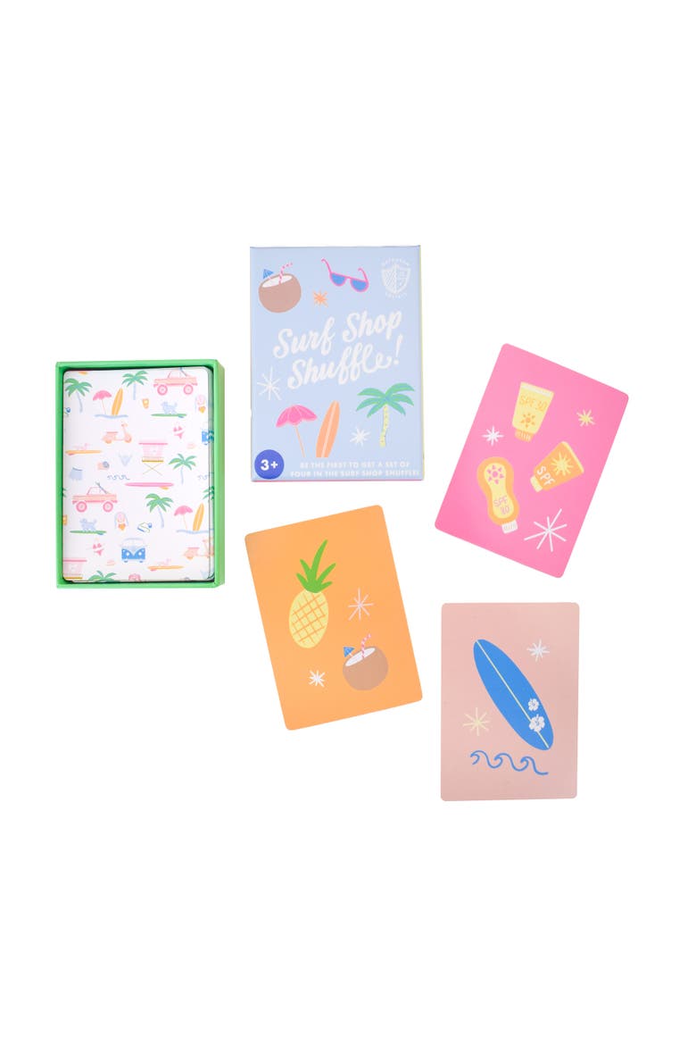 Surf's Up Surf Shop Shuffle Kids Card Game, Main, color, Assorted Pre-Pack