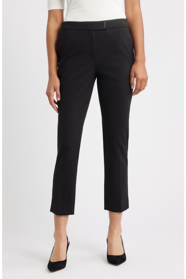 Tapria Crop Pants, Main, color, BLK