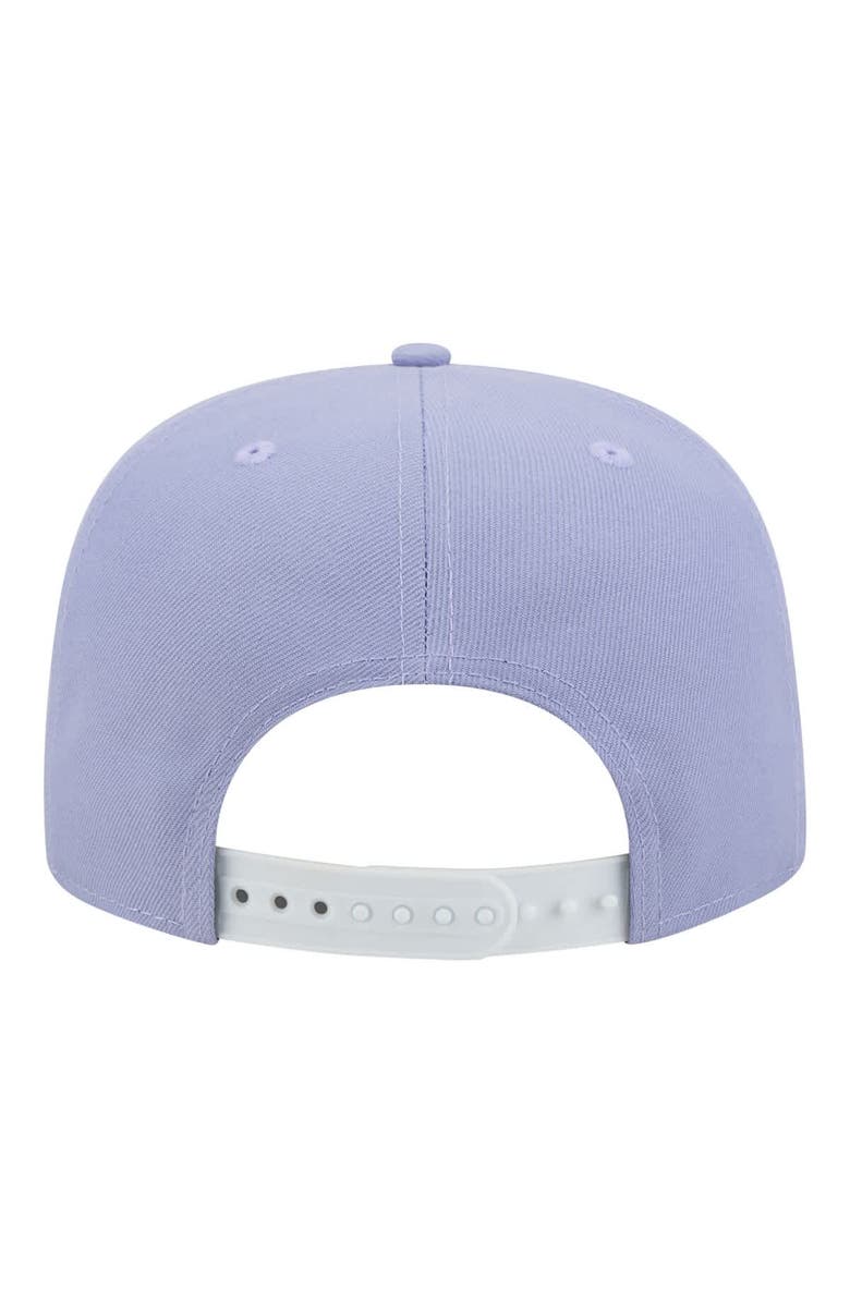 New Era Men's New Era  Lavender Las Vegas Raiders Bloom A-Frame 9FIFTY Snapback Hat, Alternate, color, Lavender