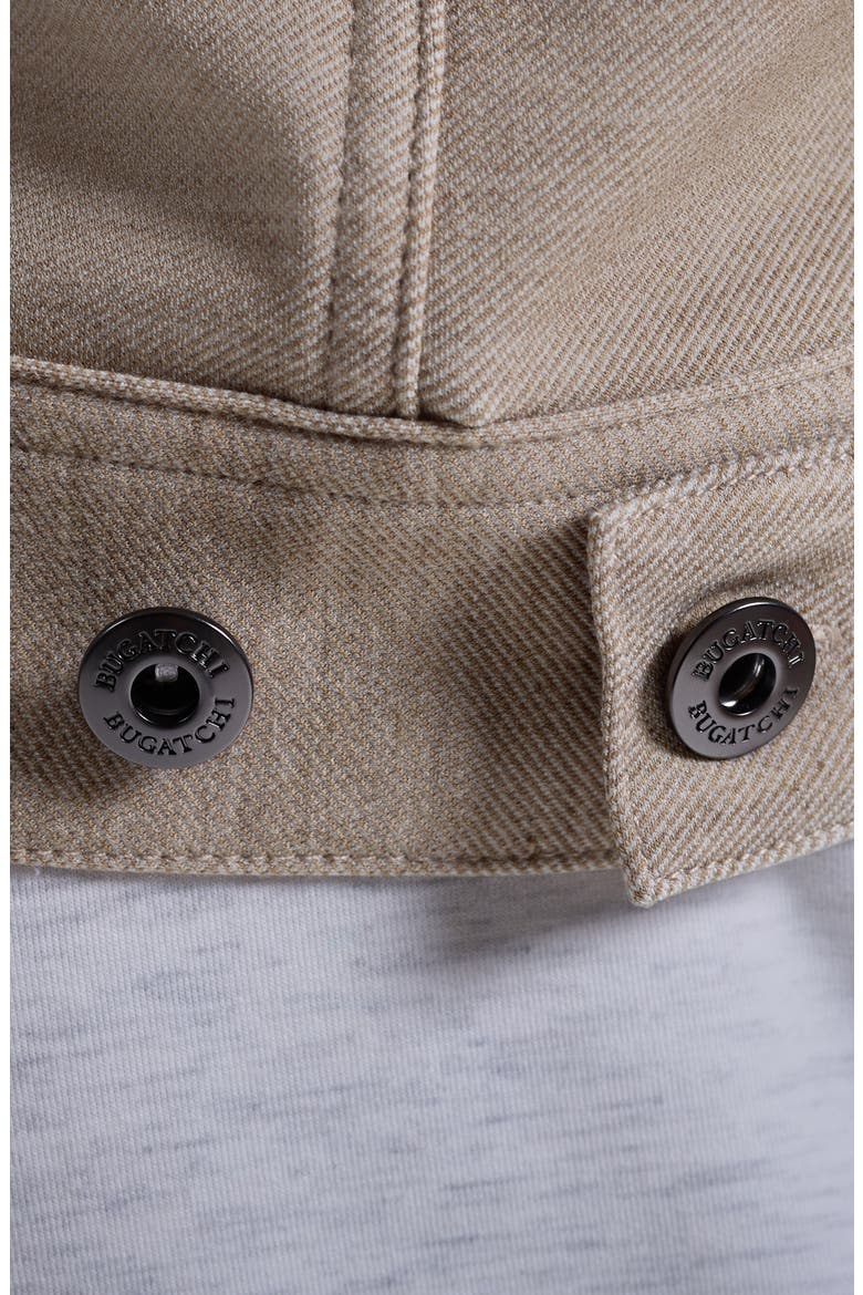 Knit Trucker Jacket, Alternate, color, TAUPE