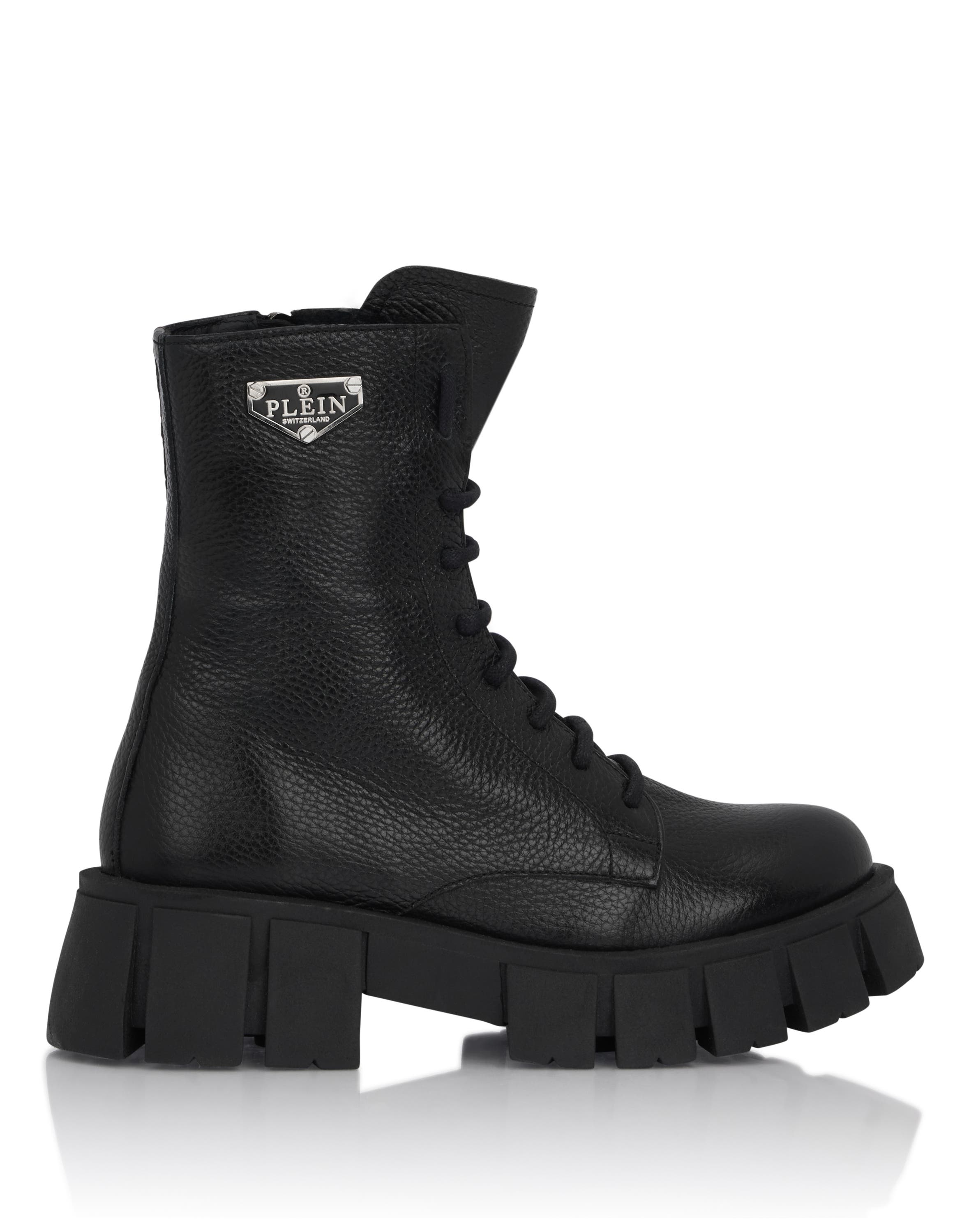 Army Boots Triangle Logo Women, Alternate, color, black