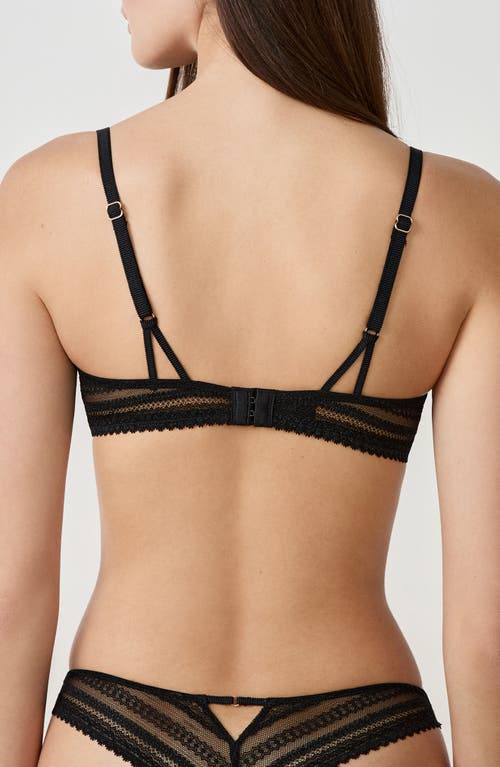 Etam Aura N°4 Classique Underwire Bra In Black