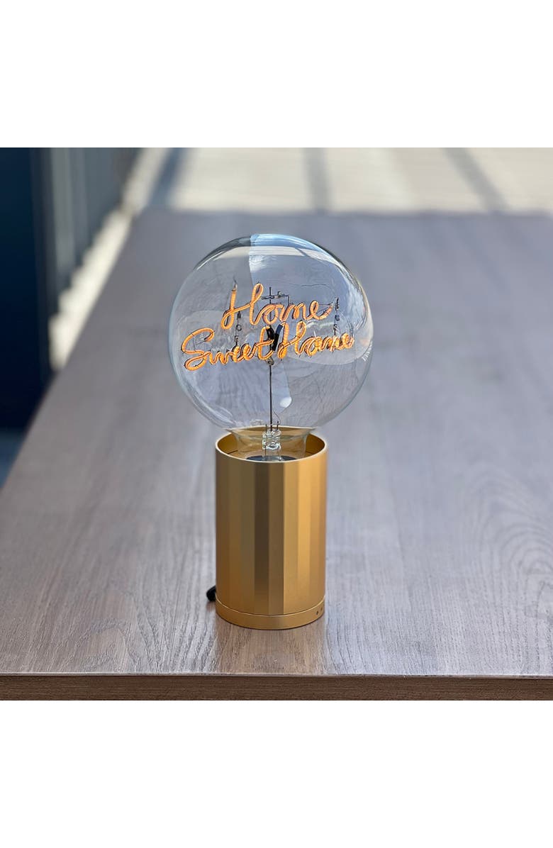 MITB Home Sweet Home Portable Table Lamp, Alternate, color, Black