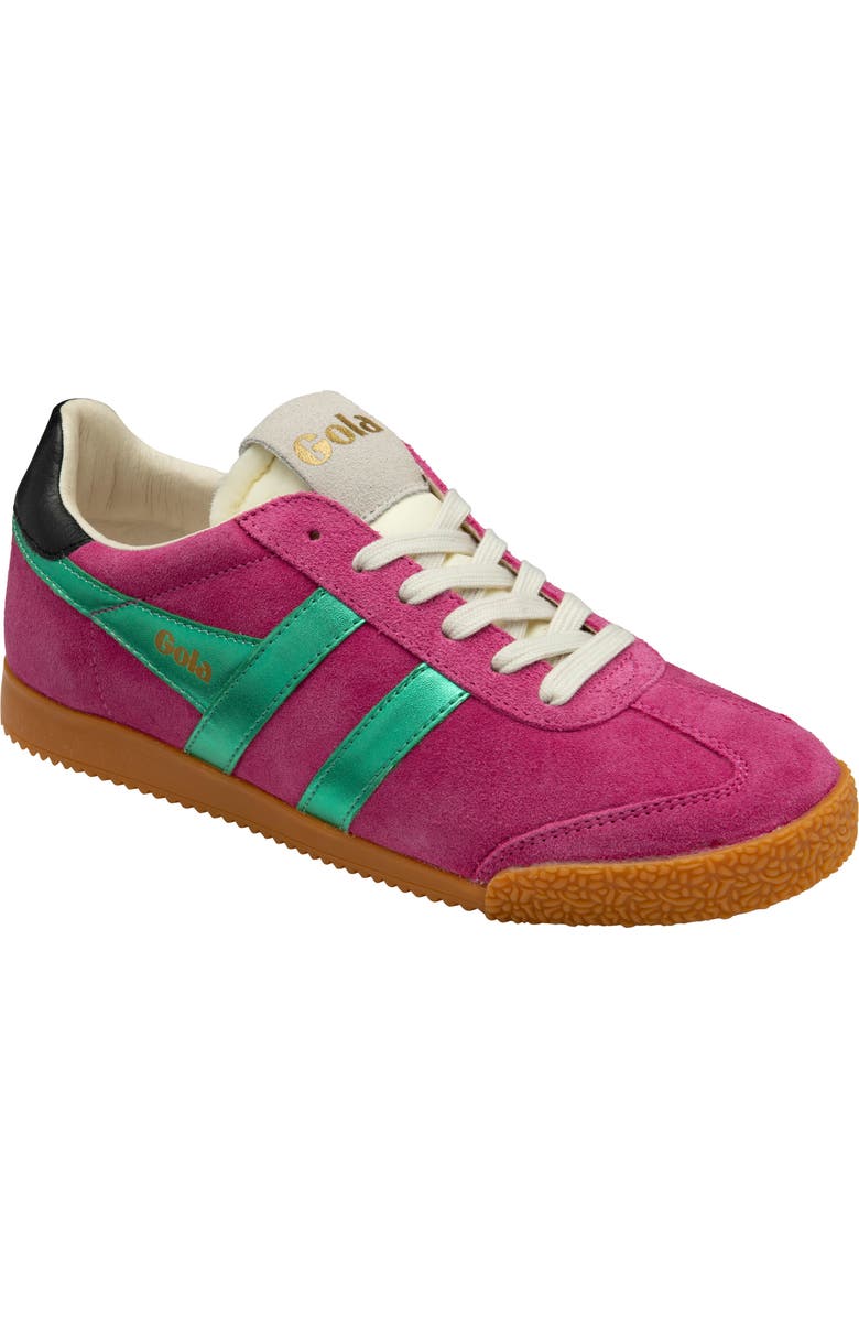 Gola Elan Glitz Sneaker, Main, color, Fuchsia/ Emerald/ Black