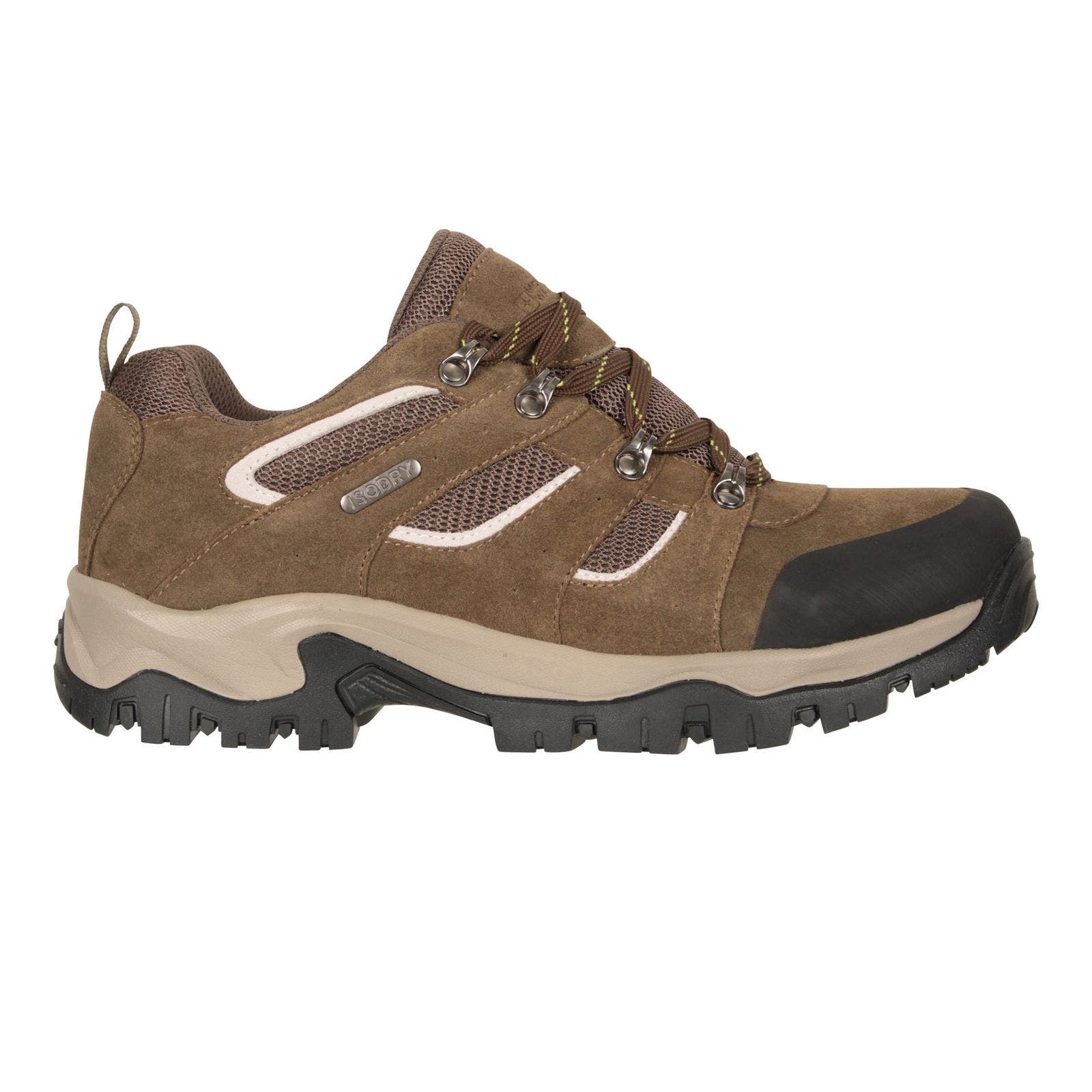 Voyage Suede Waterproof Walking Shoes, Alternate, color, Brown