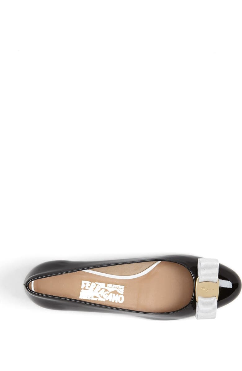 FERRAGAMO Salvatore Ferragamo 'Vara' Pump, Alternate, color,