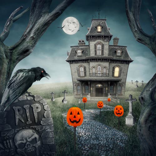 Northlight Jack-o-lantern Shaped Halloween Pathway Markers In Orange