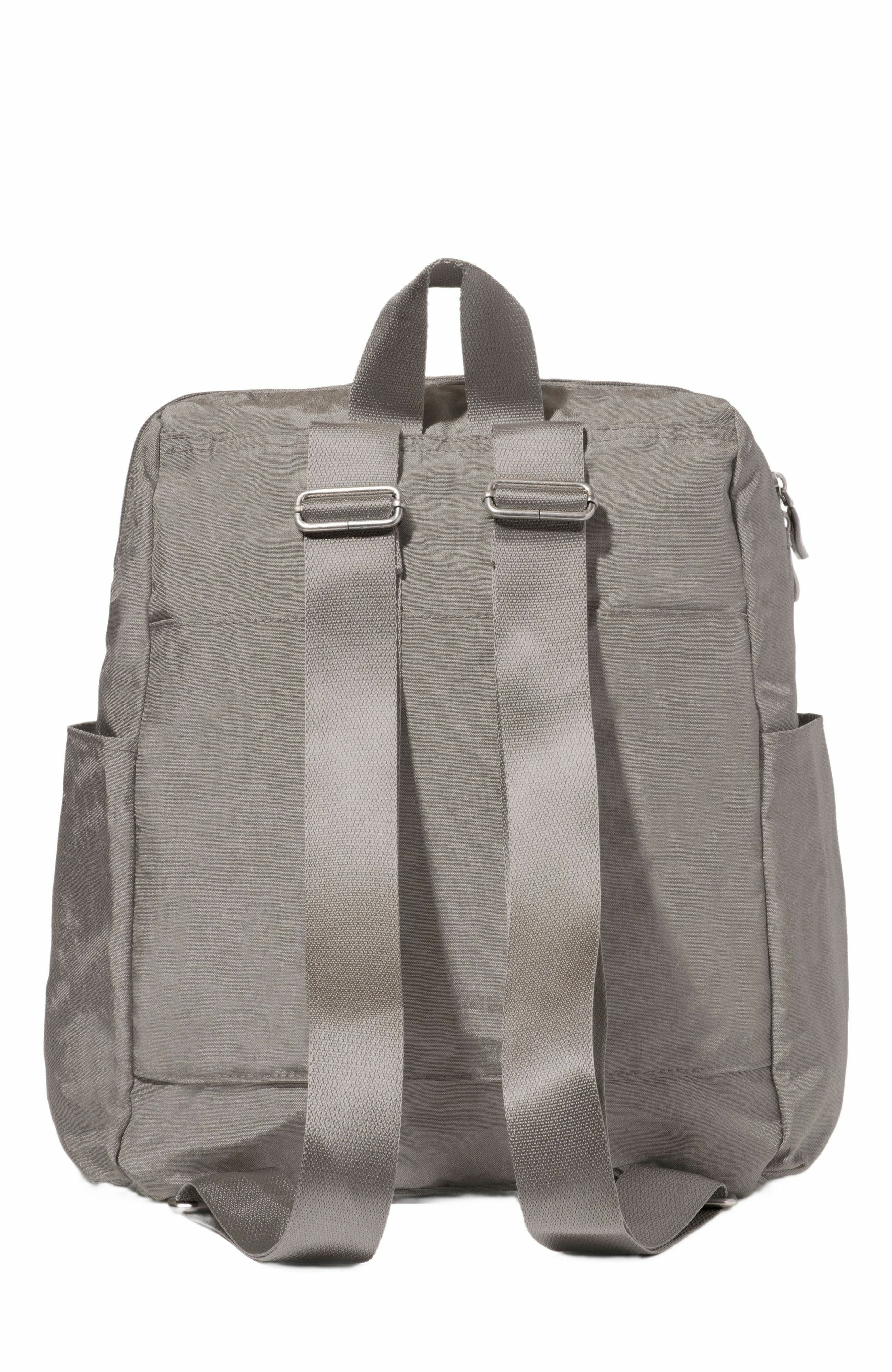 BAGGALLINI Carryall Packable Backpack, Alternate, color, Sterling Shimmer