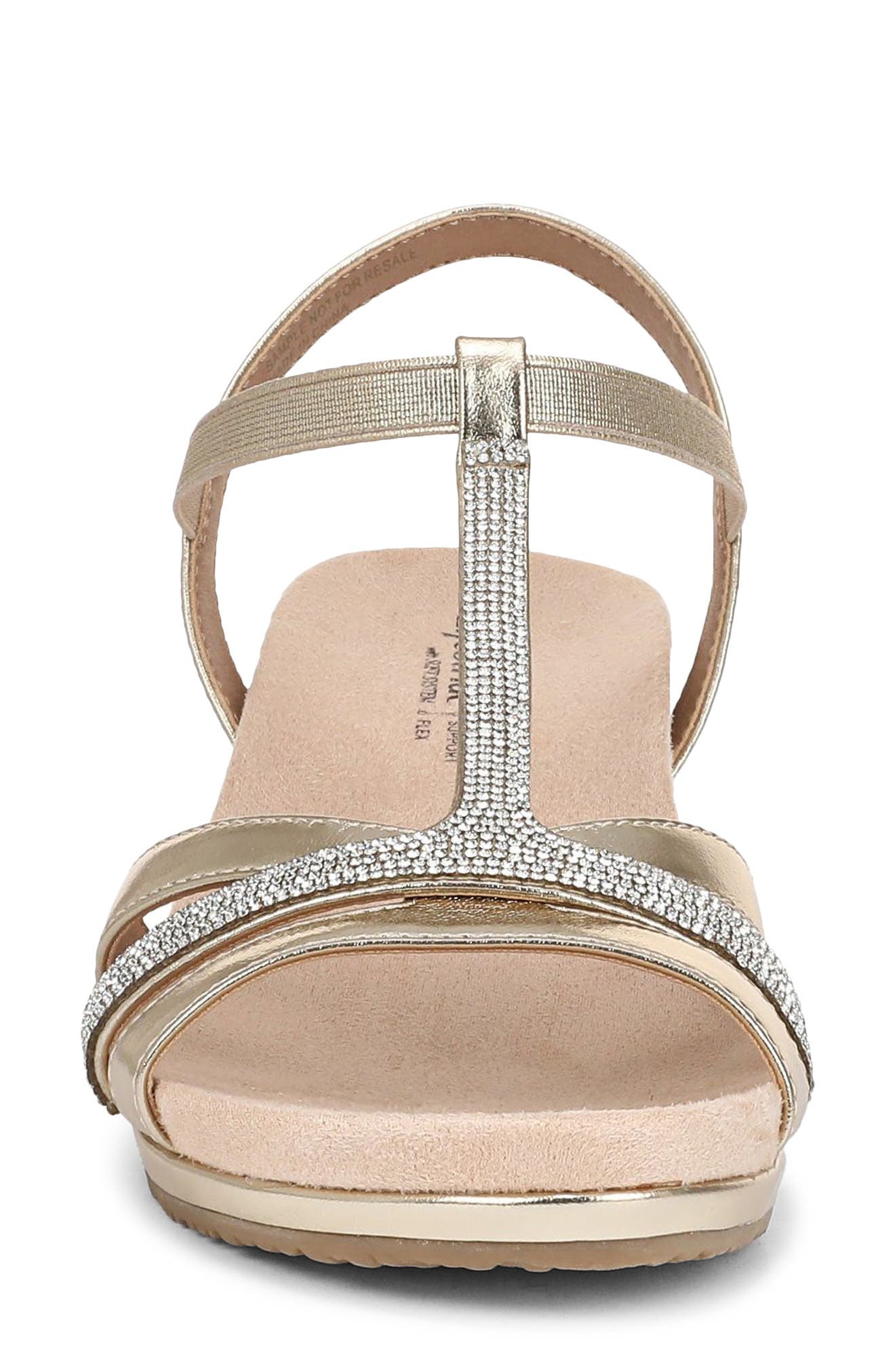 Mimosa Slingback Platform Wedge Sandal, Alternate, color, GOLD