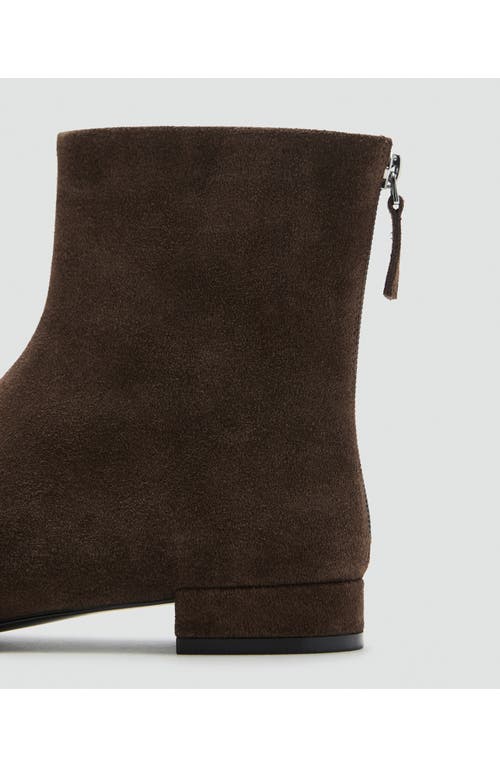 Mango Clue Boot In Brown