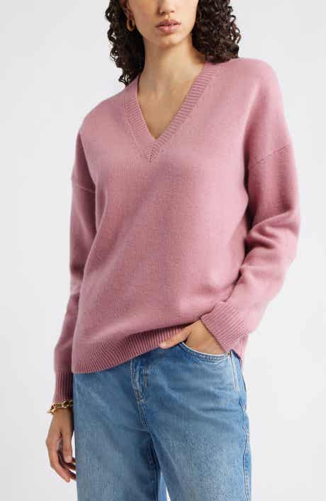 Nordstrom V-Neck Wool & Cashmere Sweater