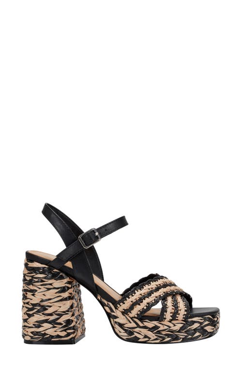 Marc Fisher Ltd Juliey Ankle Strap Platform Sandal In Multi