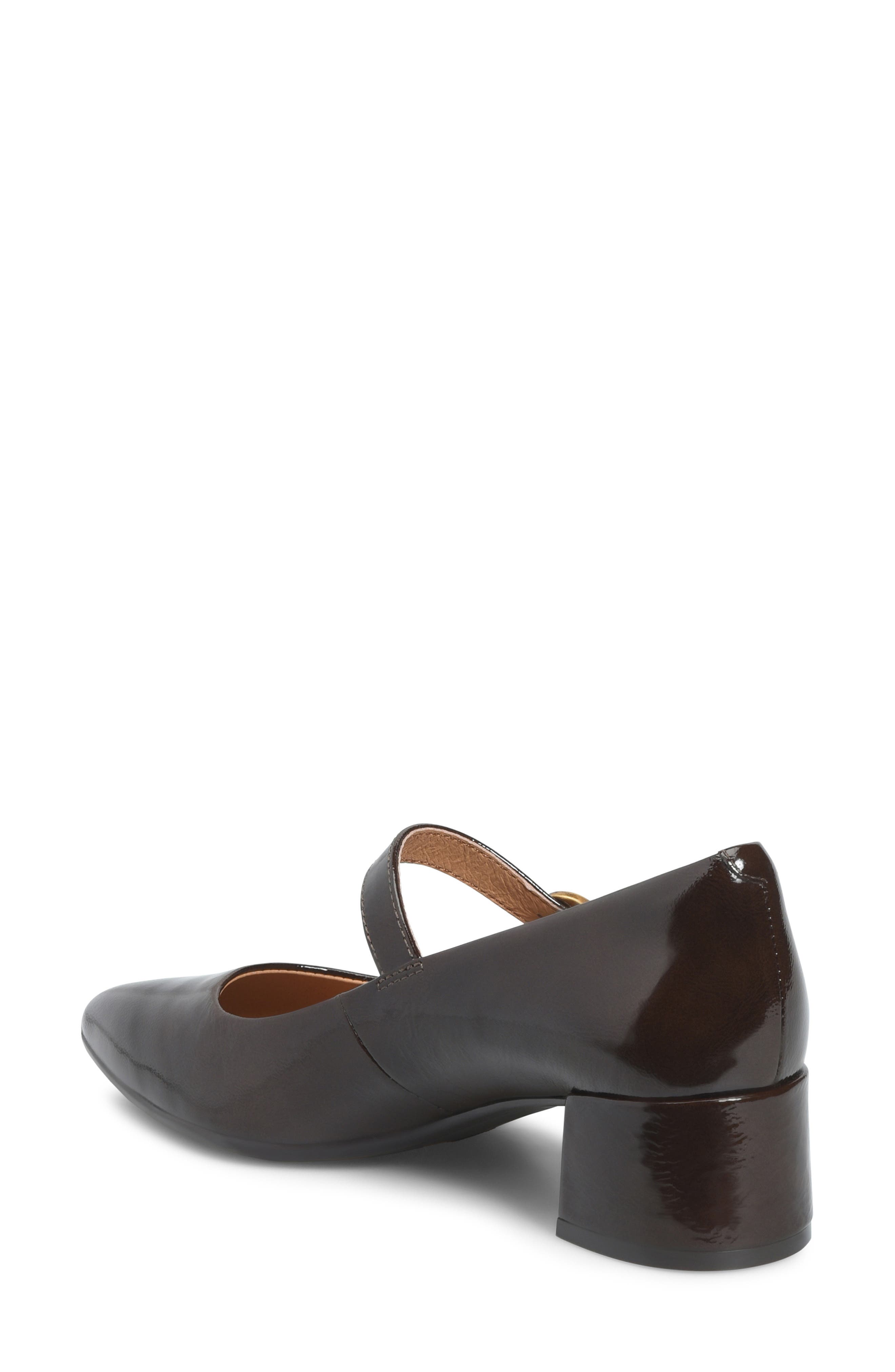 Stacy Pointed Toe Mary Jane Pump, Alternate, color, CHOCOLATE
